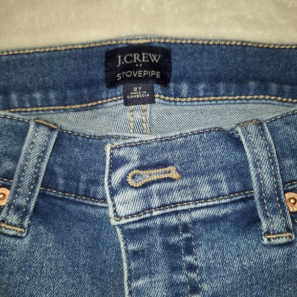 J. crew Women's Stovepipe Cotton Jeans - Picture 2 of 7